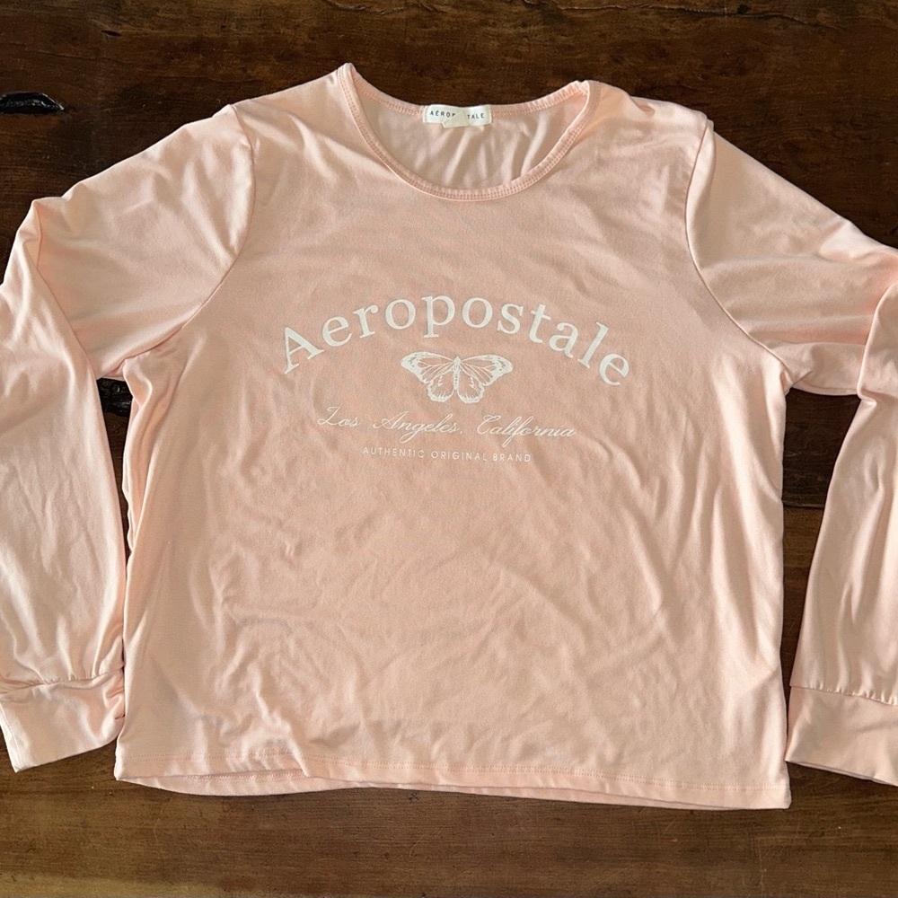 Aeropostale Pink Pajama Top Intimates Sleepwear